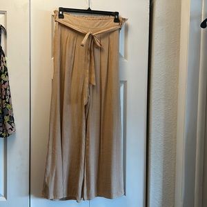 Sadie & Sage striped ankle trouser (stretch waistline)